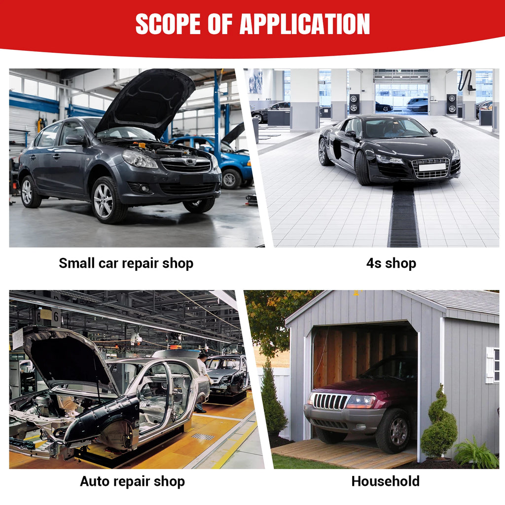Folding Car Creeper Seat, Lay Down or Sit Stable, Heavy Duty Folding Mechanics Car Creeper with 6 360° Rotatable Rolling Wheels, Durable Garage Workshop Stool for Under Car Repair Tool