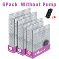 15 Vacuum Storage Bags, 6/9/15 Bags with Electric Air Pump, Wireless Electric Pump Space-Saving Storage Bags, Suitable for Travel and Home Use