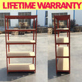 (1500 X 700 X 300) Mm Heavy Duty Boltless Metal Steel Shelving Shelves Warehouse Storage Unit Industrial Easy To Assemble 175kg Per Shelf, 875kg Capacity