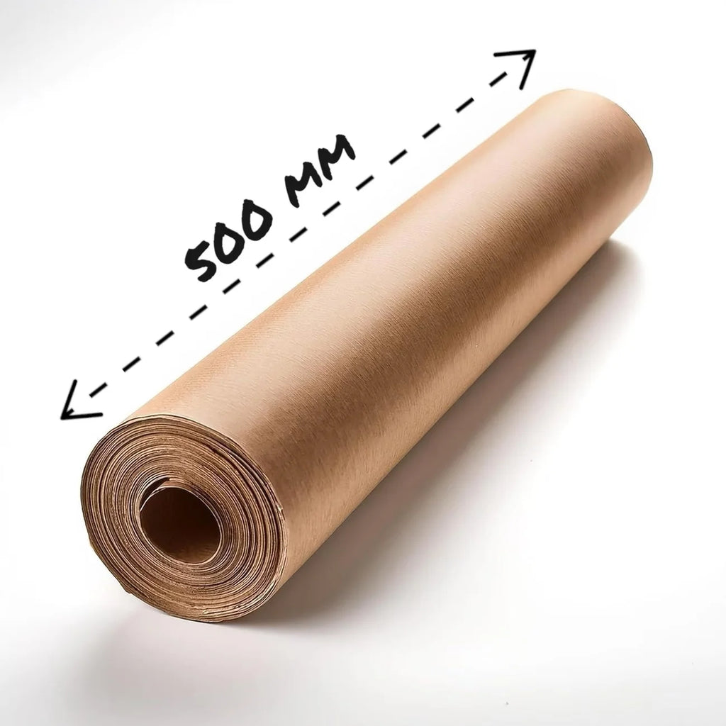 1 Roll of Brown Eco Kraft Paper, Wrapping Paper Roll, Fully Recyclable Gift Wrap for Packing, Arts and Crafts, Gift Wrapping, Parcel Packing and more 500mm x 20m