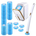 Disposable Toilet Brush Set Toilet Bowl Cleaning System Cleaners with Refills