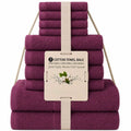 Luxury Egyptian Cotton Towel Bale Set - Ultra Soft, Quick Dry & Highly Absorbent, Premium Hotel & Spa Quality Bath Towels for Bathroom, Gym, Home