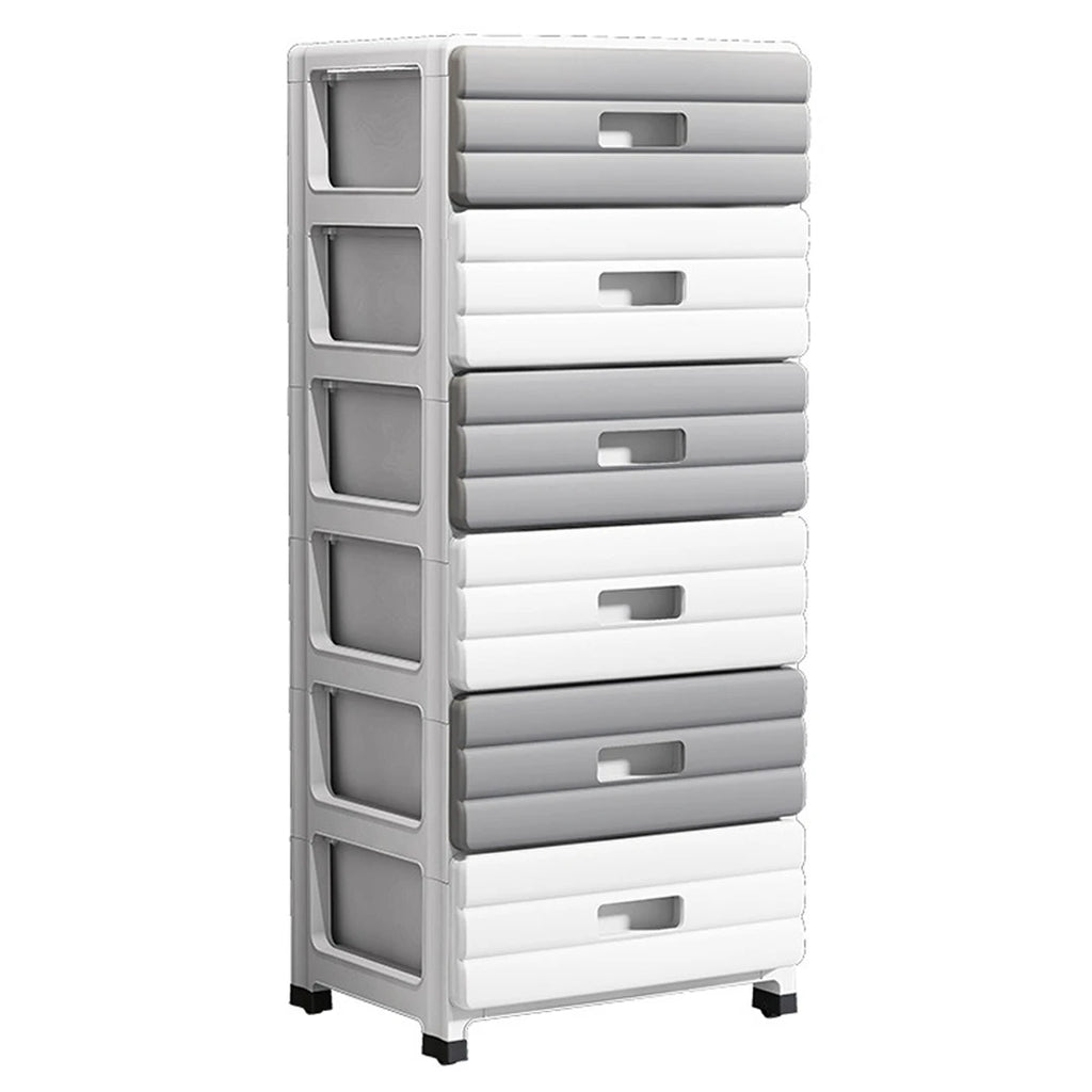 5 Drawer Plastic Storage Organizer, for Clothes Books Bedroom, Easy Assemble