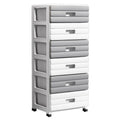 5 Drawer Plastic Storage Organizer, for Clothes Books Bedroom, Easy Assemble
