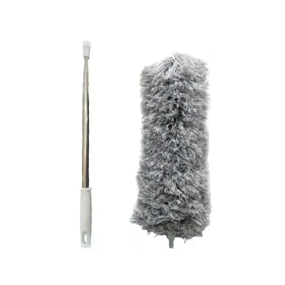 Long Handle Duster Extendable Soft Bristles Microfiber Duster Brush Cleaning Toosl for Sofa Bed Furniture Household Dust Cleaner