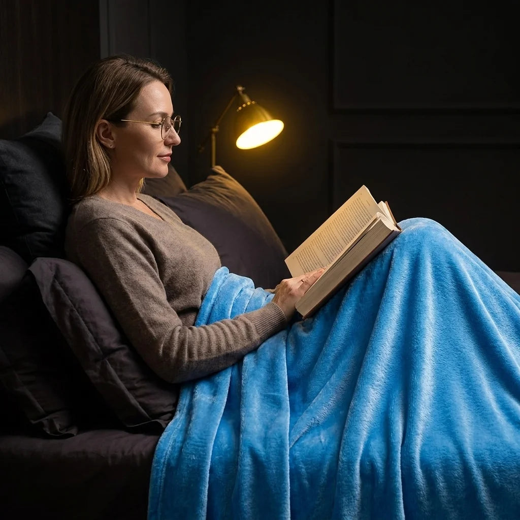 Blanket  - Super Soft Fuzzy Blanket for Couch  Warm Thick Blanket for Bed  Perfect for Living Room  Home Decor  or Dorm