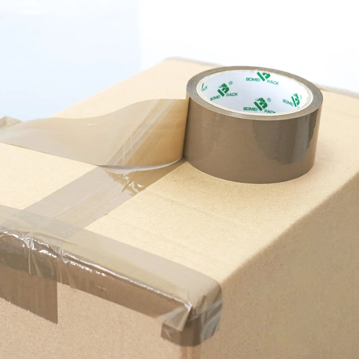 5pcs 65M Industrial Grade Heavy-Duty Packaging Tape, 48MM Wide, Strong Adhesive, OPP Material, Used for Box Sealing, Movement, Transportation, Schools, Offices, Homes, Factories - Durable, Reliable, Christmas Gift - Brown