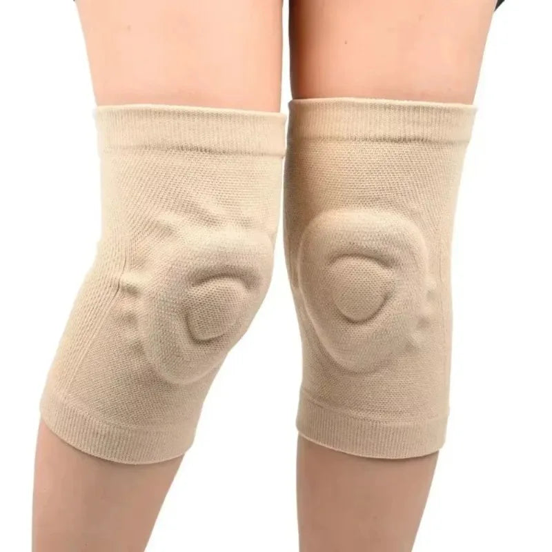 Fitness Dance Skating Silicone Knee Pads Sport Sknee Pads Basketball Pressurized Cycling Roller Skating Silicone Thin Knee Pads