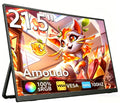Amoudo 1920*1080P 100Hz Mobile Monitor 21.5 Inches  Portable Monitor VESA Compatible Portable Monitor Large Screen Second Monitor Mobile Monitor