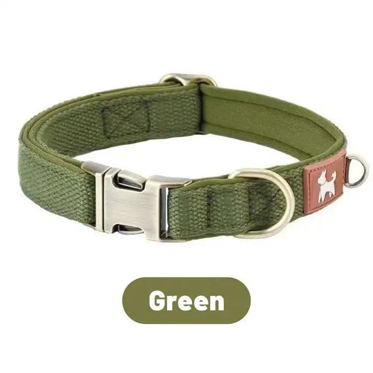 Soft Padded Dog Collar Breathable Pet Neck Strap for Small Medium Large Dogs
