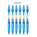 13/30pcs Retractable Gel Pens Set Black/Red/Blue Ink Ballpoint for Writing Refills Office Accessories School Supplies Stationery