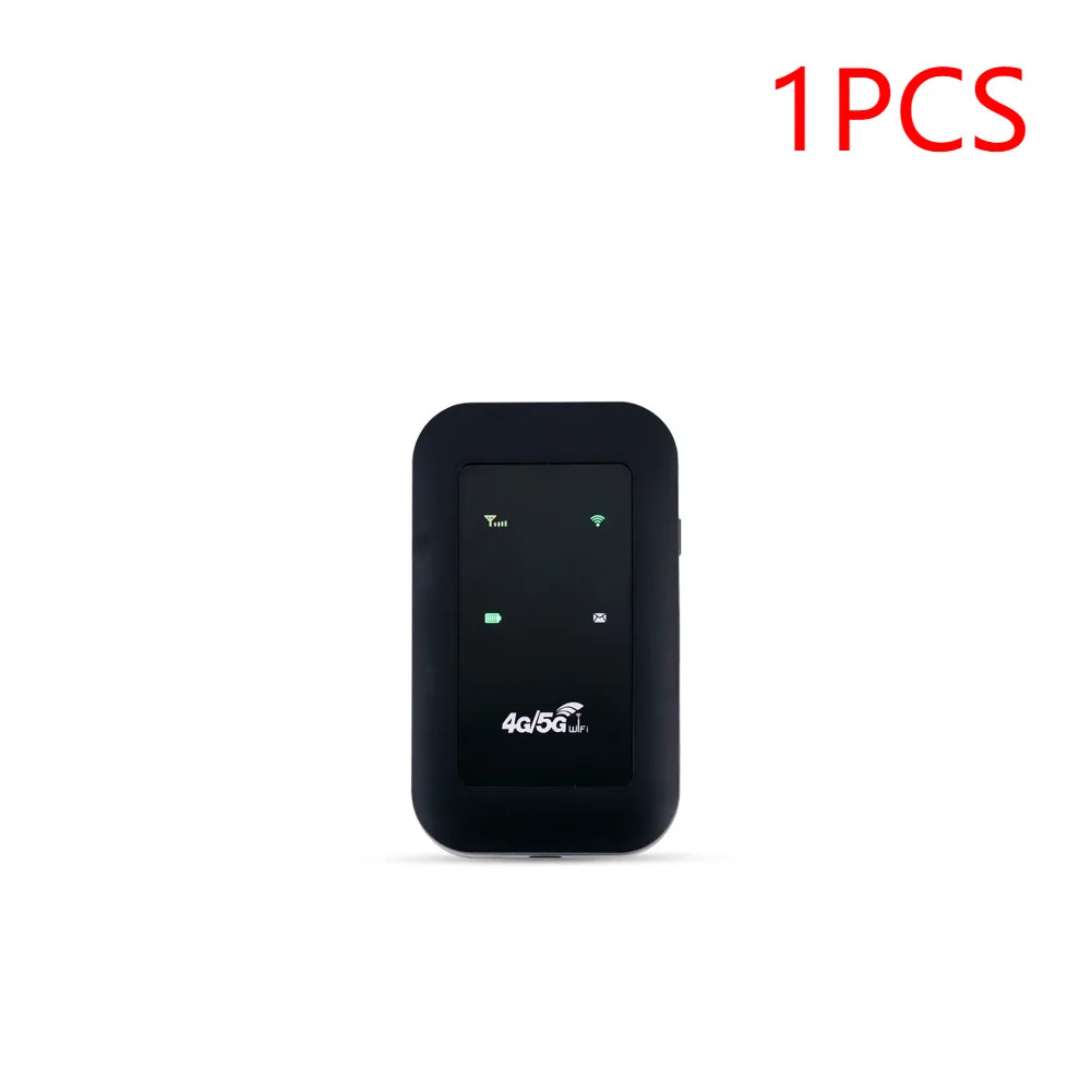 1-5pcs Mobile WiFi Router 2100mAh Battery Supports 10 Connected Devices 4G WiFi Hotspot 300Mbps High Speed Portable for Busin