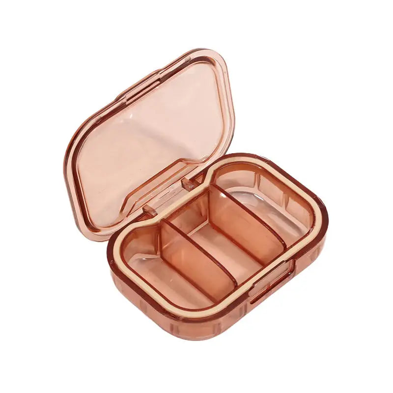 1/2/3Pcs Mini Medicine Pills Box Drug Storage Box Pills Dispenser Pill Organizer Tablet Pillbox Case Container Portable