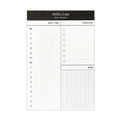 Mini planner daily check list Desk time schedule Office school Notebook/planner Stationary weekly planner