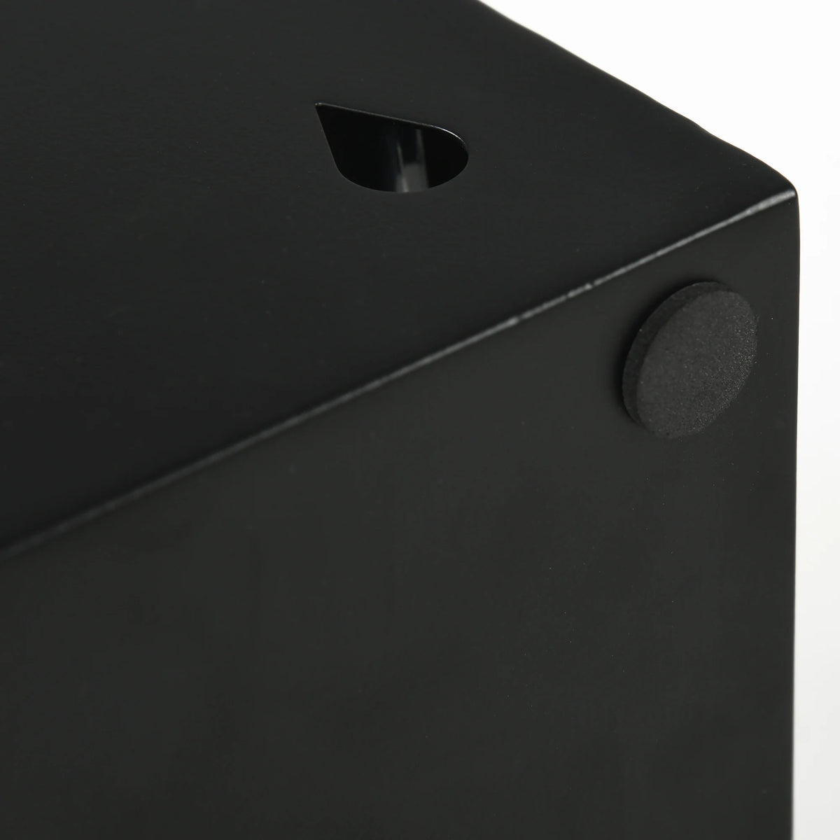 HOMCOM Square Umbrella Stand, Umbrella Holder for Hallway with 4 Hooks Drip Tray