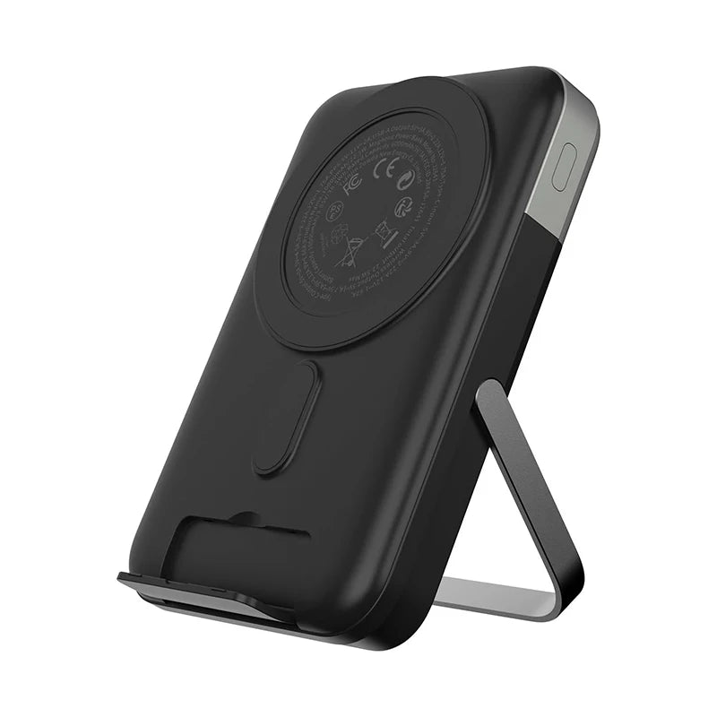 JUOVI 22.5W 10000mAh Magnetic Power Bank Portable Charger with Stand Wireless Battery Pack with LED Display USB-C In/Out Battery Bank for IPhone 18/17/16/15/14/13 Samsung S26/S25/S24/S23