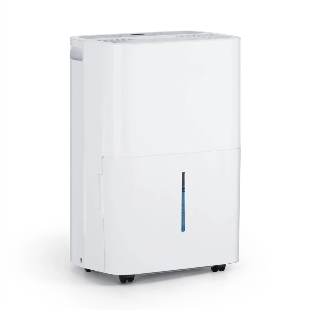 22 Pint High-Capacity Dehumidifier For Large Rooms Up To 30000 Sq Ft, Portable With Digital Control, Quiet Auto Shut-Off