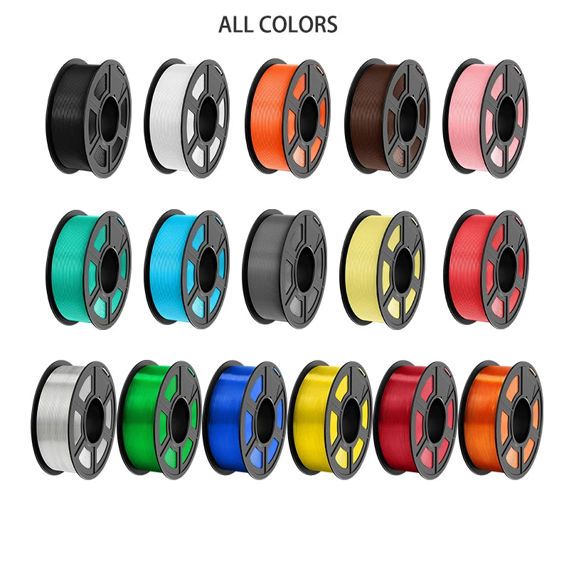 JAYO 5Rolls pla plus/ABS/EABS/PLAMETA/SKTC 3D Printer Filament 1.75mm 3D Printing Materials for 100% No Bubble &FDM 3D Printer
