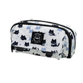 Large Capacity Pencil Case 3-Layer, Cute Snow Cat Design for School & Office, Student Stationery Tidy & Adorable Organizer