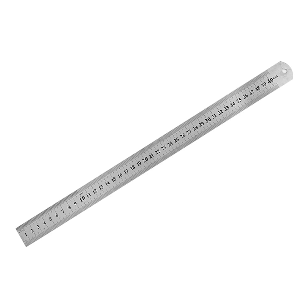 150/200/300/400/500MM Stainless Steel Ruler Centimeter Millimeter Ruler Straight Edge Ruler  Precision Measuring Ruler
