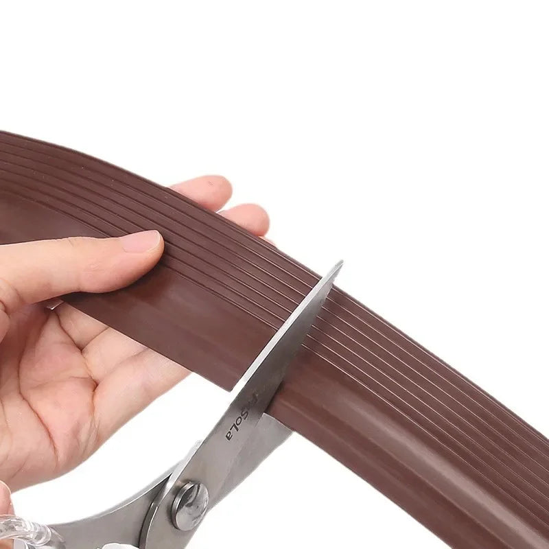 1M Door Bottom Sealing Strip Windproof Dust Stopper Guard Rain Weatherstrip Noise Reduction Insulator Sealer Home Hardware