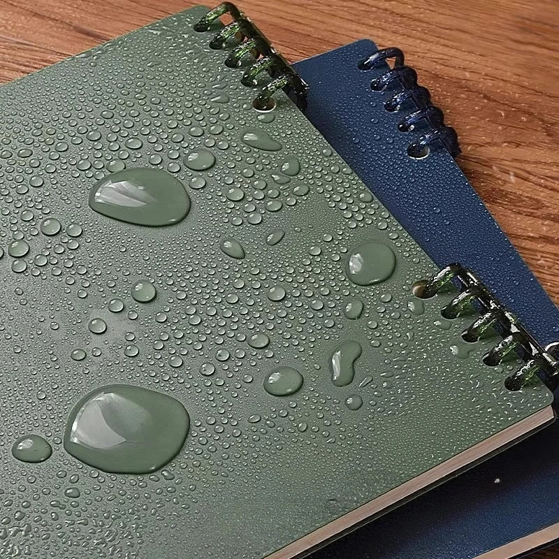 A5 60 Sheets Thick Notebook Spiral Binding Loose-leaf Notebooks with Lines Pages for Students School Office Stationery Supplies