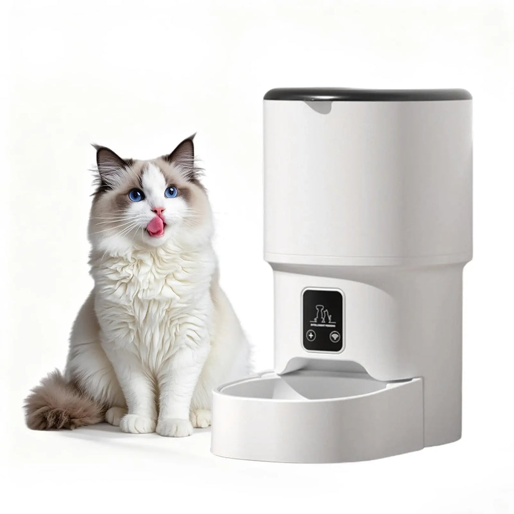 4L Automatic Cat Feeder Dog Food Dispenser with Programmable Timer