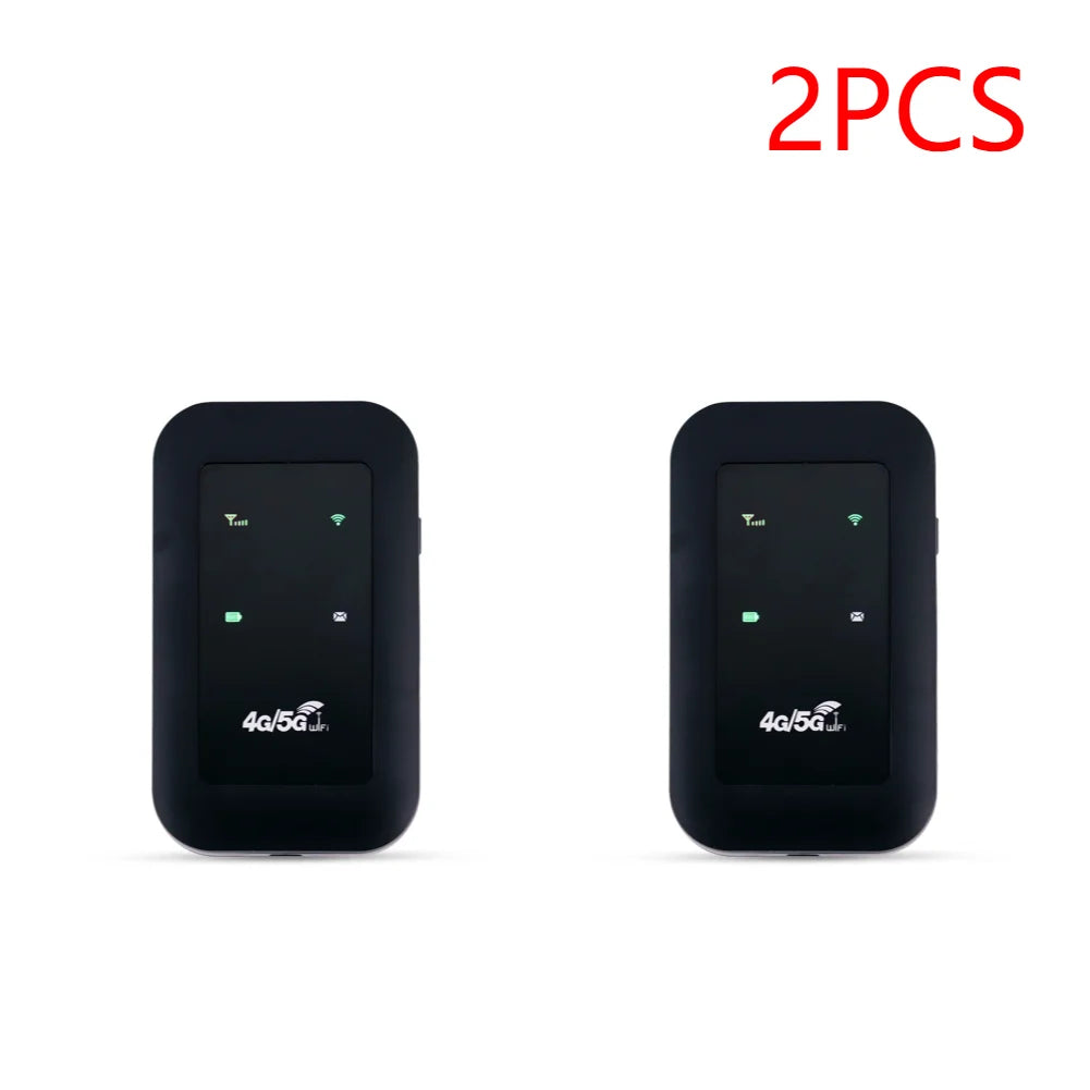 1-5pcs Mobile WiFi Router 2100mAh Battery Supports 10 Connected Devices 4G WiFi Hotspot 300Mbps High Speed Portable for Busin