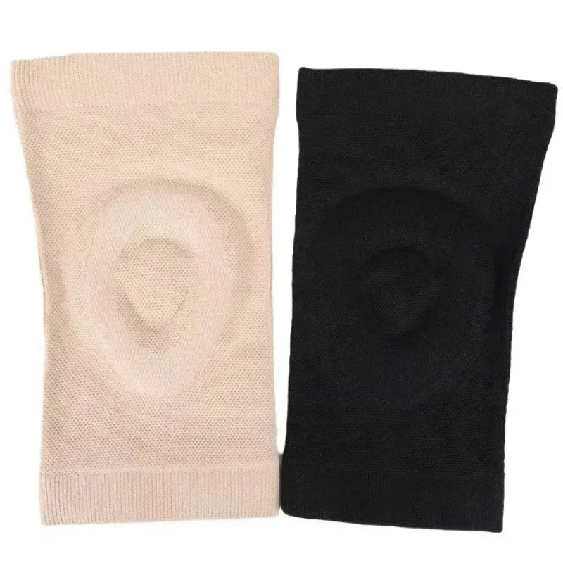 Fitness Dance Skating Silicone Knee Pads Sport Sknee Pads Basketball Pressurized Cycling Roller Skating Silicone Thin Knee Pads