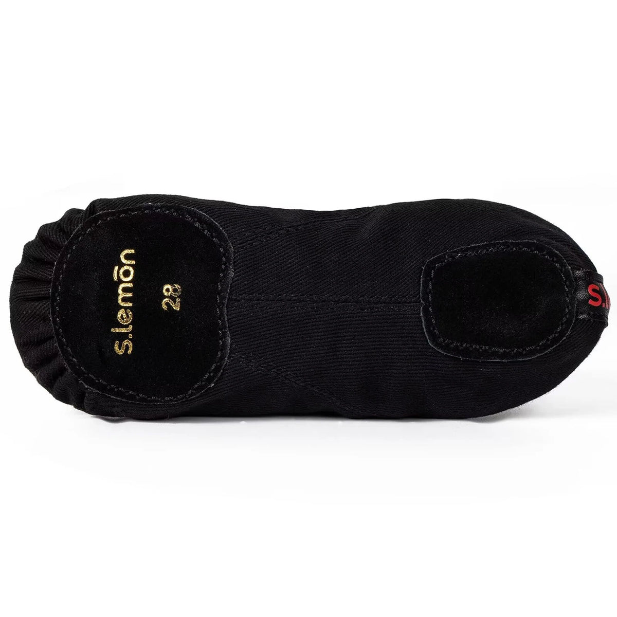 Kids Split Sole Dance Slippers High Quality Double Stretch Cloth Cow Suede Insole & Outsole for Ballet Jazz Dance Studio Practice
