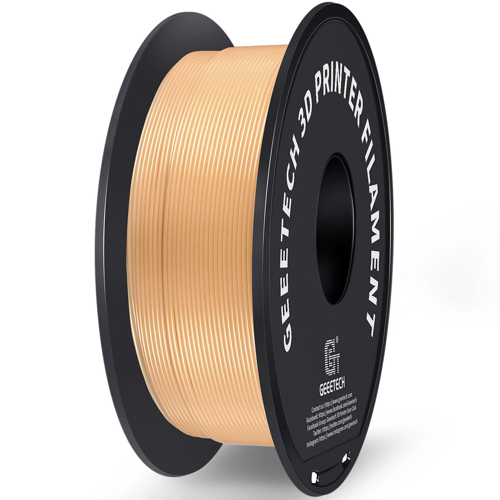 Geeetech Pure PLA Filament 1.75mm, 1KG (2.2LBS), Tangle-Free 3D Printer Filament, ±0.03mm High Precision, Vacuum Sealed, Eco-Fri