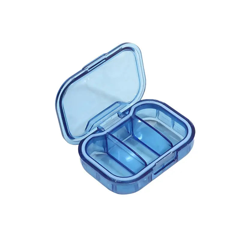 1/2/3Pcs Mini Medicine Pills Box Drug Storage Box Pills Dispenser Pill Organizer Tablet Pillbox Case Container Portable