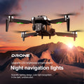 S119 4K Drone with Camera for Adults, GPS Auto Return, Obstacle Avoidance, Brushless Motor, 5G Screen Remote, 50 Min Flight, Dual Camera 120° Wide-Angle, 2000M Range, 120M Altitude FPV Quadcopter Easier to Use