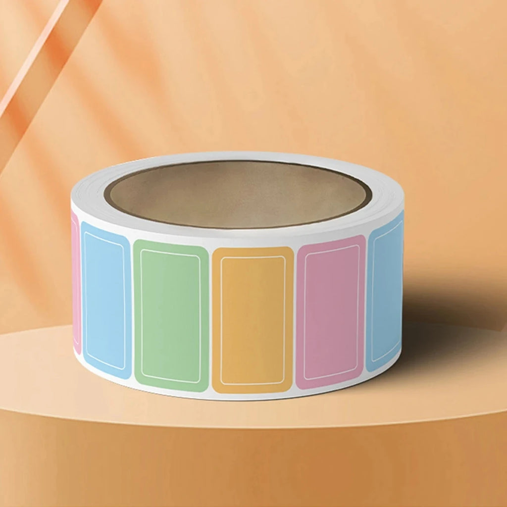 800pcs Stickers Colorful Label Stickers Waterproof Self-Adhesive Logo Handwritten Name Stickers Index Stickers