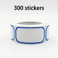 300Pcs Removable Freezer Labels,1 x 2 Inch Food Storage Stickers,Self-Adhesive Date Labels DIY Handmade Stickers Bottle Pack