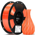 GEEETECH PETG Filament Transparent 1.75mm 1kg Multi-Color Strong Tough Light Transmitting Low Warp Clog-Free Vacuum Sealed for F